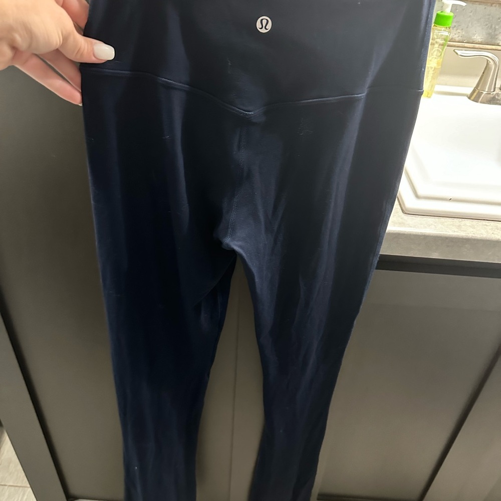 Align mini flare size 6 regular true navy